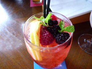 Berry tea fizz(ベリーティーフィズ）